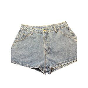 Shein Blue Denim Bootie Jean Shorts Shortie Shorts Blue Size 8/10